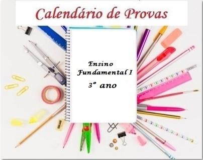Calendário de Provas 3º ano Fund. I - 2022 - Foto 25