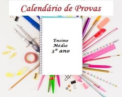 Calendário de Provas 3º médio - 2025 - Foto 25