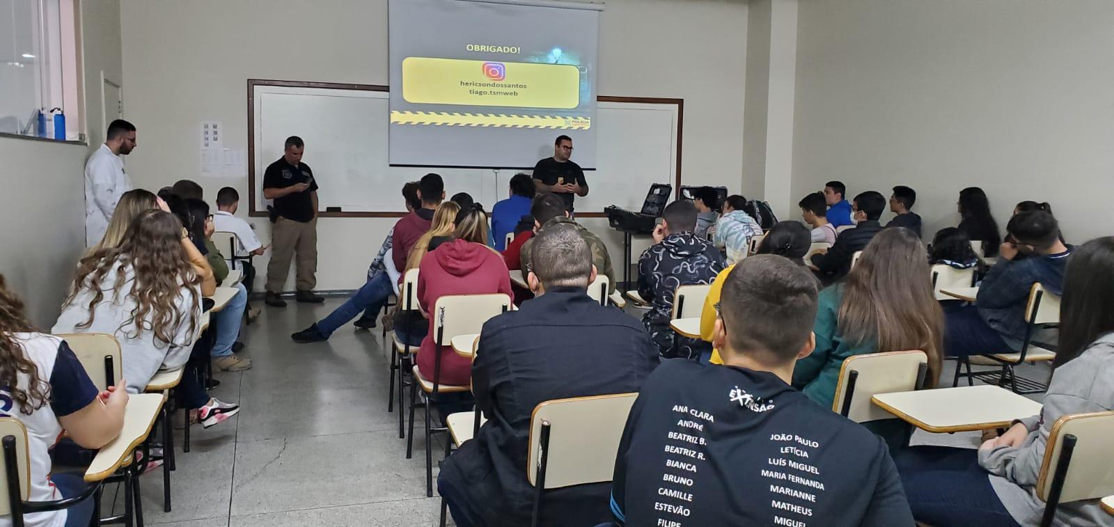  Palestra - Instituto de criminalística de Araçatuba - Foto 31